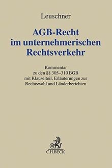 Agb recht unternehmerischen - agb-recht, im