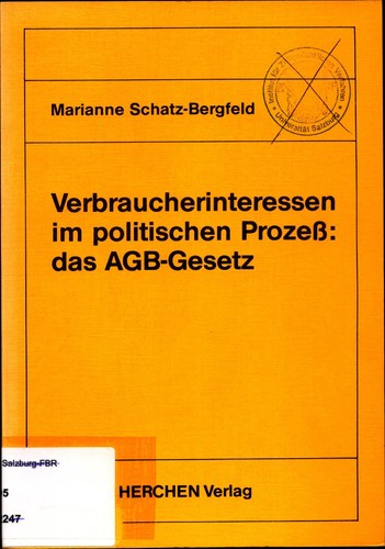 Verbraucherinteressen - , im