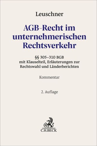 Agb recht unternehmerischen - im,