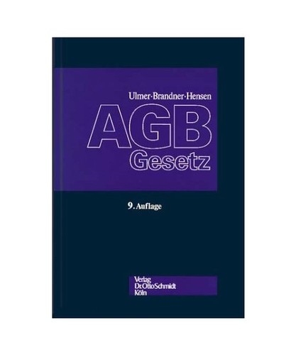Agb gesetz kommentar zum - agb-gesetz:,