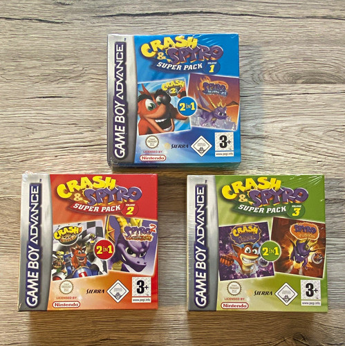 Crash spyro super pack - spyro,