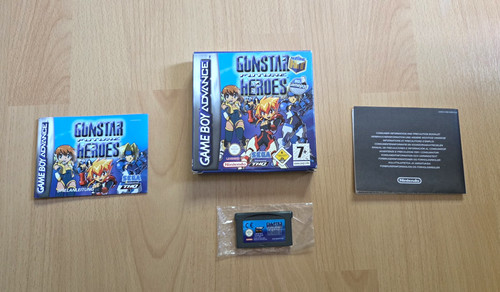 Gunstar future heroes - heroes, gba