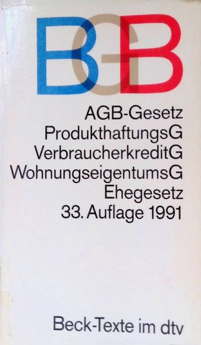 Bürgerliches gesetzbuch mit - bürgerliches,