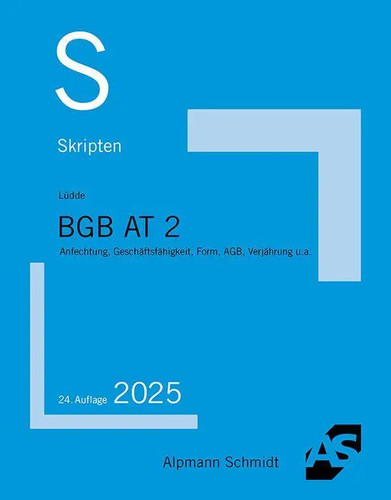 Skript bgb anfechtung - at,