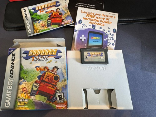 Advance wars nintendo game - game, boy