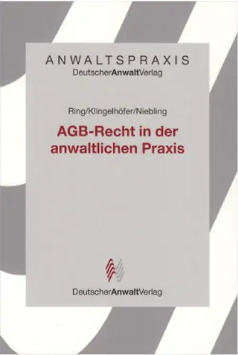 Agb recht der anwaltlichen - der,